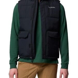 Columbia Men's Landroamer Black Puffer Vest Size XL